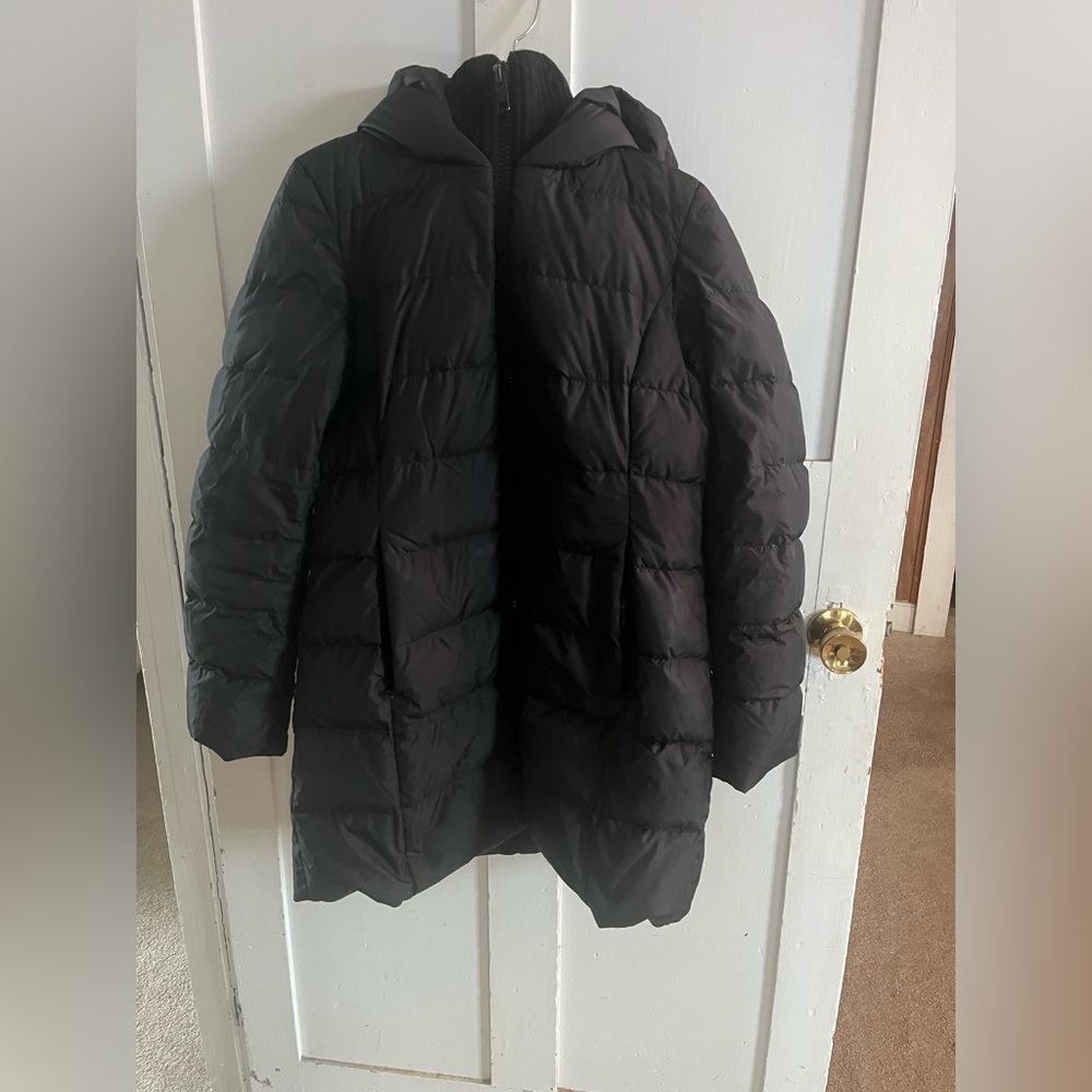 HERNO, used down coat Large.